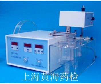 上海黃海藥檢片劑四用測定儀（脆碎，崩解，硬度一個杯溶出）數(shù)顯SY-2D（原78X-2B）