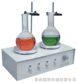 常州國(guó)華雙頭磁力攪拌器HJ-2A 數(shù)顯控溫 2頭