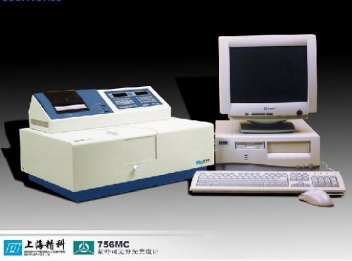 上海精科紫外可見分光光度計756MC
