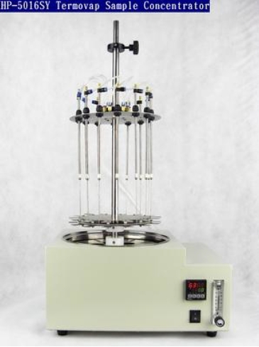 干浴式氮吹儀（鋁珠導(dǎo)熱、圓形旋轉(zhuǎn)樣品架）HP-5016DA