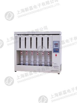 上海新嘉電子粗脂肪測(cè)定儀（索氏抽提原理）SZF-06A