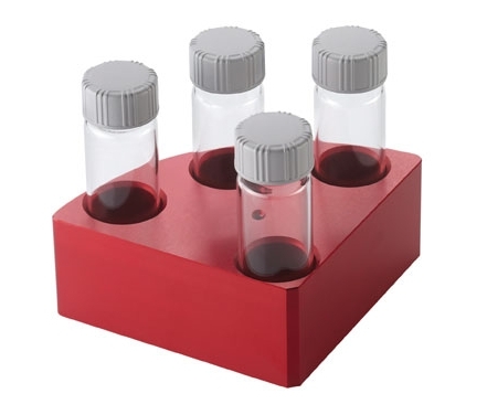 德國IKA H 135.315 1/4 加熱塊，紅色，容積 16 ml