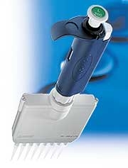 梅特勒磁輔手動(dòng)8道/12道可調(diào)移液器（圓柱型套柄）L12-20