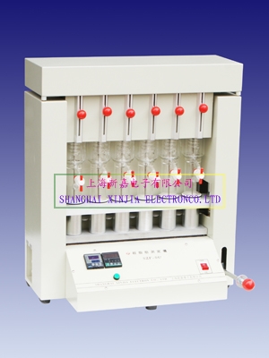 上海新嘉電子粗脂肪測定儀（索氏抽提原理）SZF-06T