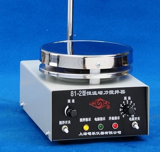 上海司樂恒溫磁力攪拌器81-2