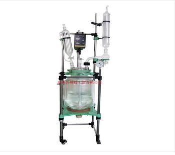 鄭州長(zhǎng)城科工貿(mào)三層玻璃反應(yīng)釜GR-30  三層