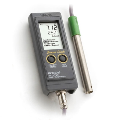 意大利哈納防水型便攜式pH/ ORP/°C測(cè)定儀HI991003