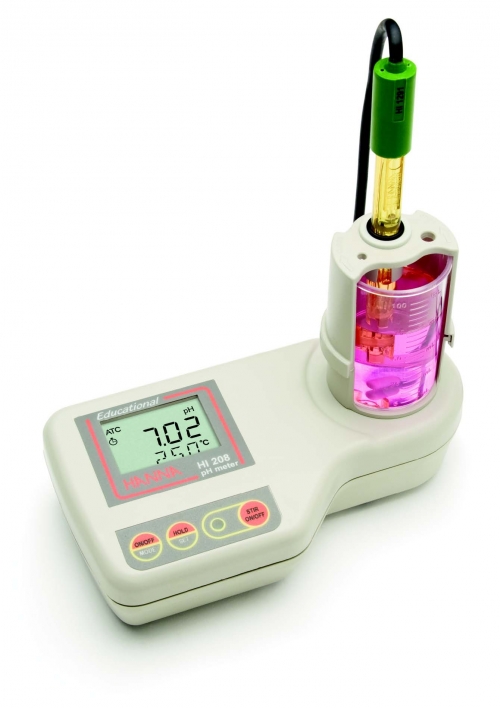 意大利哈納多用途內(nèi)置磁力攪拌器微電腦pH-°C測定儀HI208