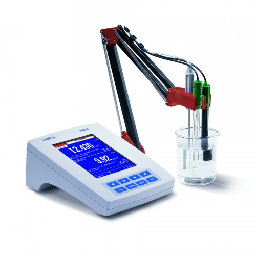 意大利哈納實驗室臺式微電腦pH-ORP-ISE-°C測定儀HI4222