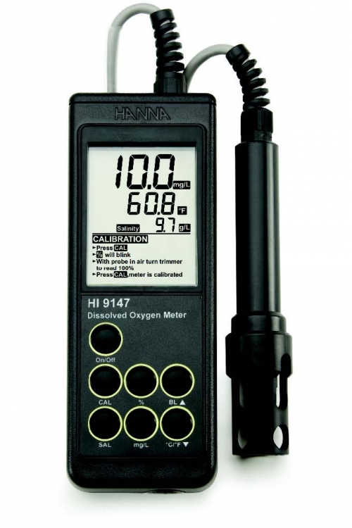 意大利哈納防水型便攜式溶氧/飽和溶氧測(cè)定儀HI9147/4