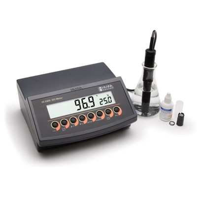 意大利哈納數(shù)據(jù)型實(shí)驗(yàn)室臺式溶氧-飽和溶氧-溫度測定儀HI2400