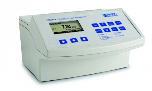 意大利哈納數(shù)據(jù)型實驗室余氯-總氯-濁度水質(zhì)快速測定儀HI83414