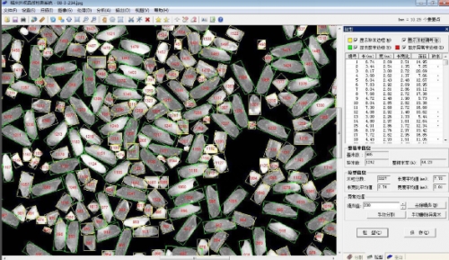 浙江托普大米外觀品質(zhì)檢測儀TPMZ-A