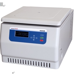 湖南湘儀臺式高速大容量冷凍離心機H2050R（大屏液晶顯示）