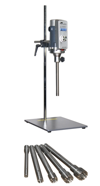 上海昂尼高速分散均質(zhì)機AD500S-H(數(shù)顯）【套裝二18G  50-1500ml】