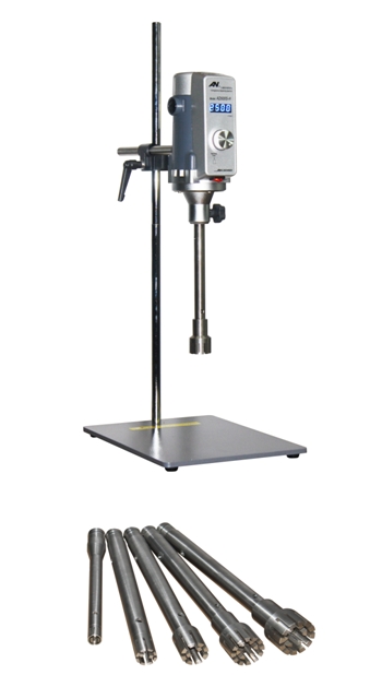 上海昂尼高速分散均質(zhì)機(jī)AD500S-H(數(shù)顯）【套裝五 36G,150-13000ml】