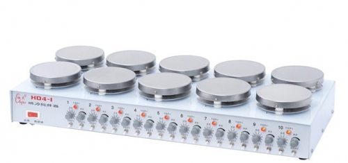 上海梅穎浦H04-1多工位恒溫磁力攪拌器  小容量  多工位 加熱