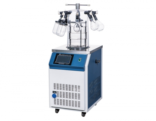 寧波新芝立式冷凍干燥機(jī)Scientz-12ND（手動(dòng)壓蓋三層托盤多歧管）