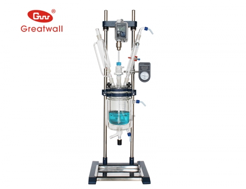 鄭州長城科工貿(mào)雙層玻璃反應釜GR-2