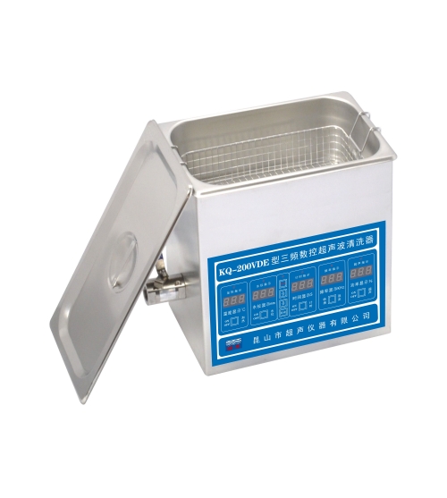 昆山舒美超聲波清洗器KQ-200VDE三頻