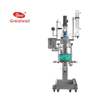 鄭州長城科工貿(mào)GRS系列防爆調(diào)速雙層玻璃反應(yīng)釜GRS-50EX