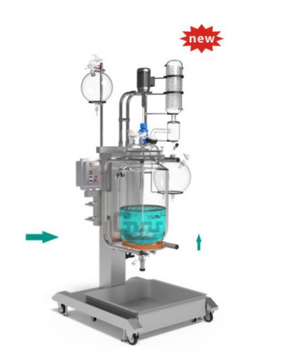 鄭州長城科工貿GRSL系列防爆調速雙層玻璃反應釜GRSL-80