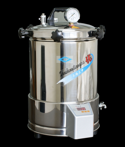 上海三申手提式18L滅菌器YX280A 定時數(shù)控
