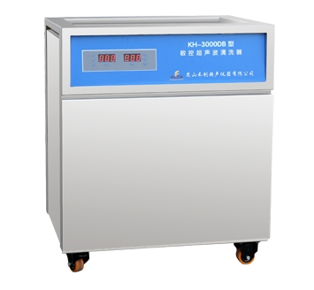 昆山禾創(chuàng)單槽式數(shù)控超聲波清洗器KH-3000DB